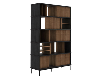 OSCAR - Teak bookcase by Ethnicraft - view 3