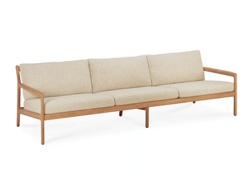 JACK - 3 seater fabric garden sofa by Ethnicraft - view 2