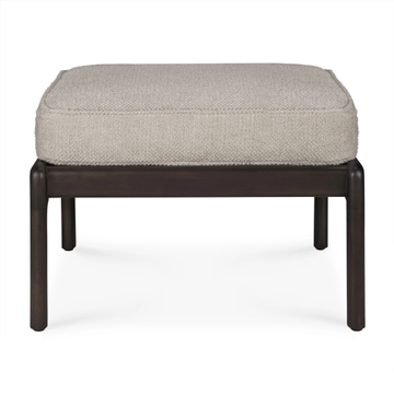 MAHOGANY JACK BROWN - Upholstered fabric footstool by Ethnicraft - view 3