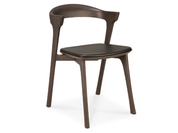 OAK BOK BROWN - Oak chair with integrated cushion by Ethnicraft - view 2