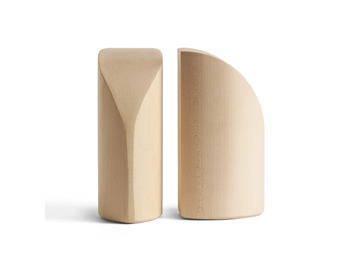 PI - Bookends in sycamore by Ethnicraft - view 2