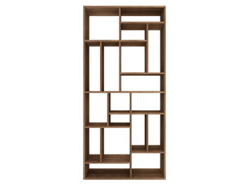 TEAK M-RACK - Open double-sided teak bookcase by Ethnicraft - view 2