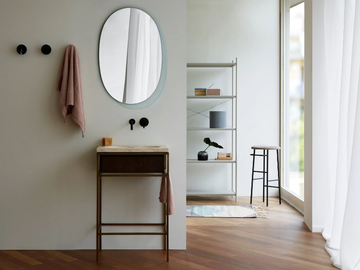 FRAME - Floor-standing vanity unit with doors by Ex.t - view 2