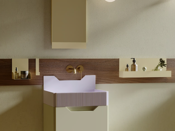 FRIEZE - Metal towel rack by Ex.t - view 2