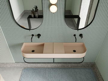 NOUVEAU - Motif bathroom wallpaper by Ex.t - view 2