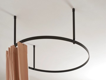 NOUVEAU - Fabric shower curtain by Ex.t - view 2
