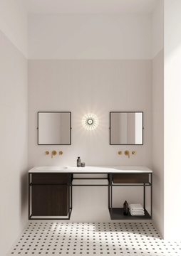 NOUVEAU - Tilting square framed mirror by Ex.t - view 3