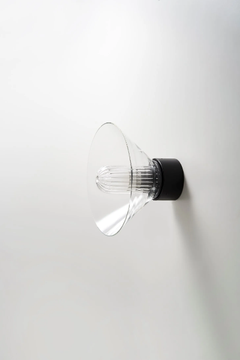 PEACOCK - LED Borosilicate glass wall lamp by Ex.t - view 3