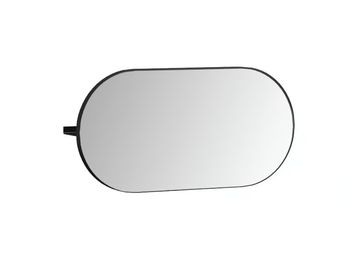 ARCO - Oval wall-mounted mirror with shelf by Ex.t - view 3