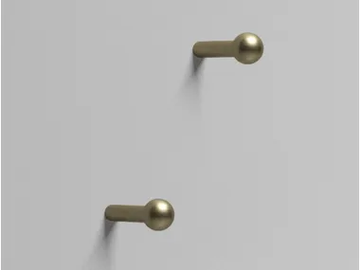 NOUVEAU - Wall-mounted coat rack by Ex.t - view 2
