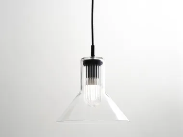 PEACOCK - LED Borosilicate glass pendant lamp by Ex.t - view 2