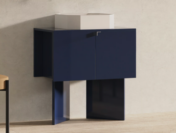 ORIGAMI - Floor-standing single vanity unit with doors by Ex.t - view 2