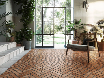 GRESAN ORIA CUERO - Porcelain stoneware wall/floor tiles by Exagres - view 3