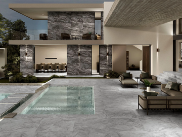 VENATTO PERLA - Porcelain stoneware wall/floor tiles with marble effect by Exagres - view 2