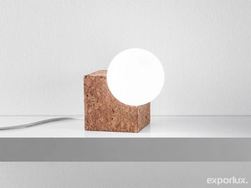 LOLIPOP SA - Cork table lamp by Exporlux - view 3