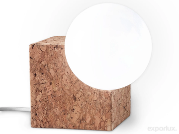 LOLIPOP SA - Cork table lamp by Exporlux - view 2