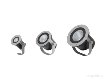 PISO BA - LED adjustable aluminium Outdoor floodlight by Exporlux - view 3