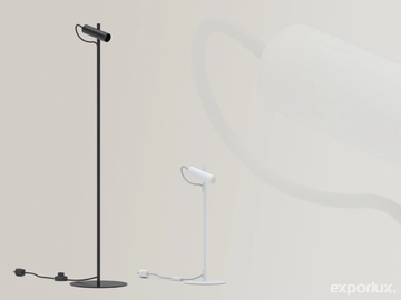 POINT SA - LED adjustable aluminium desk lamp by Exporlux - view 3