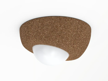 SPHERICAL LIGHT TE SM - LED semi-inset cork ceiling lamp by Exporlux - view 2