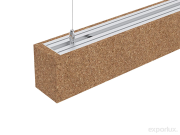 TRACE SU - LED cork pendant lamp by Exporlux - view 3