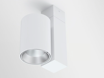 WHEEL TE SL - Ceiling LED extruded aluminium spotlight by Exporlux - view 2