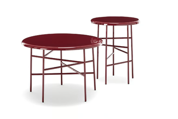 10TH STAR - Round aluminium garden side table by Exteta - view 3