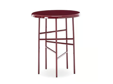 10TH STAR - Round aluminium garden side table by Exteta - view 2