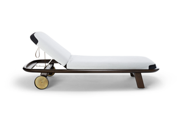 10TH TELLARO - Mahogany sun lounger by Exteta - view 3