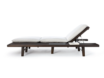 ELBA - Recliner mahogany sun lounger by Exteta - view 2