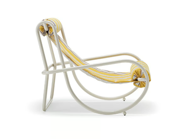LOCUS SOLUS JACQUEMUS + EXTETA SPECIAL RE-EDITION - Deck chair with armrests by Exteta - view 2