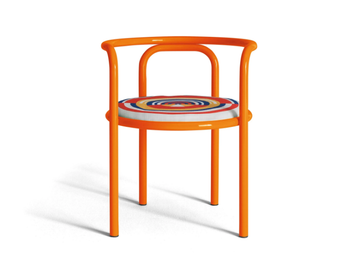 LOCUS SOLUS - Powder coated steel garden chair by Exteta - view 2