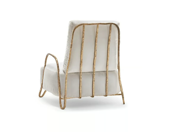 MOONLIGHT HIGH - Fabric garden armchair with armrests by Exteta - view 3