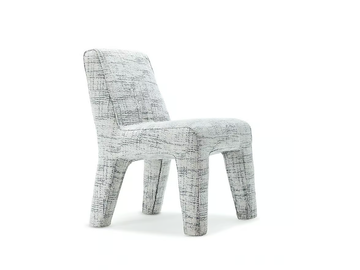 MOONLIGHT - Upholstered fabric chair by Exteta - view 2