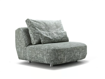MOONLIGHT - Modular fabric garden armchair by Exteta - view 2