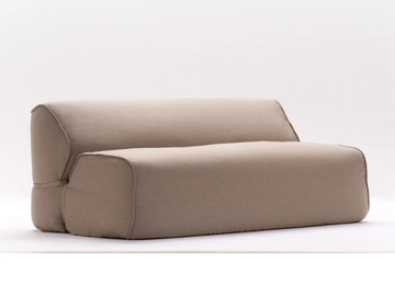 SOFT - 3 seater fabric garden sofa by Exteta - view 2
