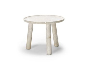 STONE ROUND - Round Ostuni stone coffee table by Exteta - view 2