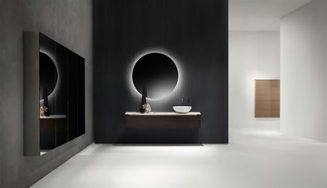 EDGE - Single wall-mounted vanity unit with drawers by FALPER - view 3
