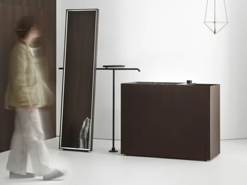 MA - Floor-standing solid wood and marble vanity unit by FALPER - view 2