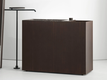 MA - Floor-standing solid wood and marble vanity unit by FALPER - view 3