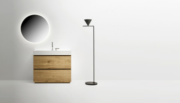 PURE - Single vanity unit with drawers by FALPER - view 3
