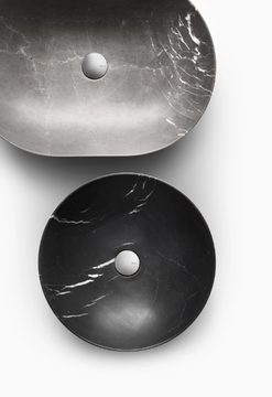 CIOTOLA 43 - Countertop round marble washbasin by FALPER - view 3
