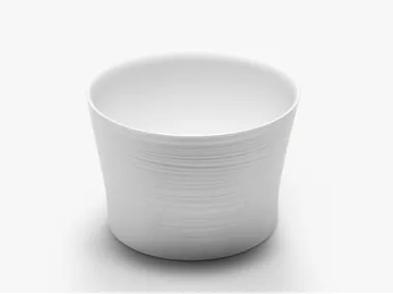 HANDMADE D5P - Countertop round Ceramilux® washbasin by FALPER - view 2