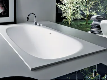 VASCAMISURA - Rectangular built-in Cristalplant® bathtub by FALPER - view 2