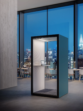 ACOUSTIC ROOM MINI - Acoustic phone booth with built-in lights by FANTONI - view 3