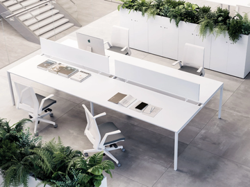 FRAMEWORK 2.0 - Multiple office workstation by FANTONI - view 2