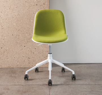 MÁNI - Chair with castors with 5-spoke base by FANTONI - view 3
