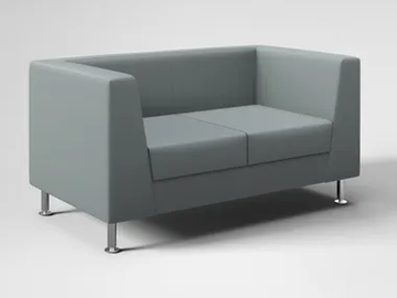 NAXOS ELITE - 2 seater leather sofa by FANTONI - view 2