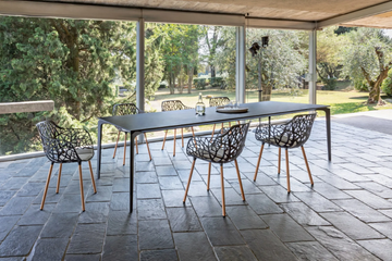 ALLSIZE - Extending aluminium garden table by FAST - view 3