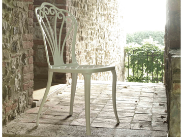 ARMONIA - Aluminium garden chair by FAST - view 3