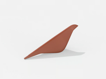 DECORATIVE ITEMS - Painted aluminium bird by FAST - view 3